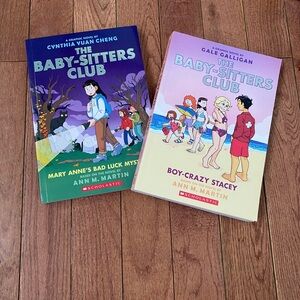 Two Baby-Sitters Club Books
